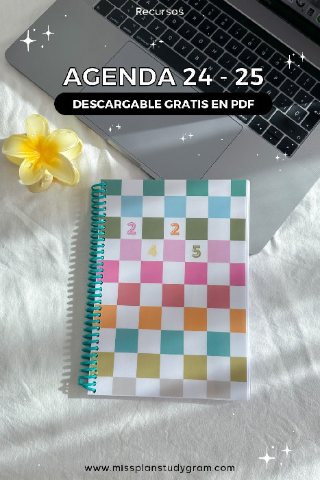Agenda 2024-2025 Gratis para Descargar e Imprimir en PDF